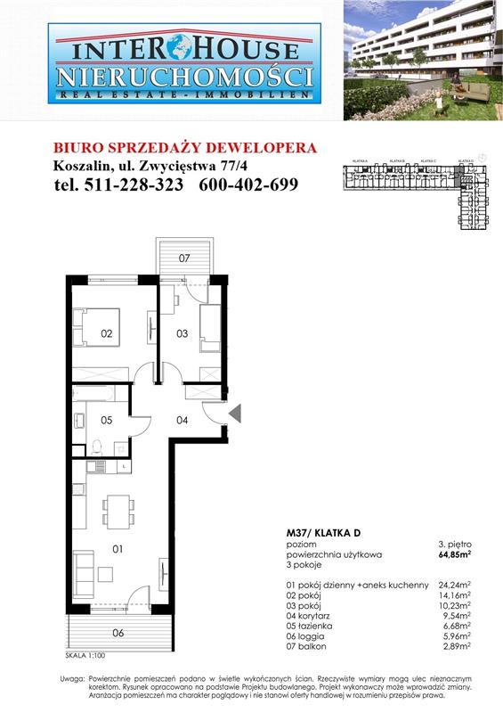 Mieszkanie - Koszalin Wenedów (2)