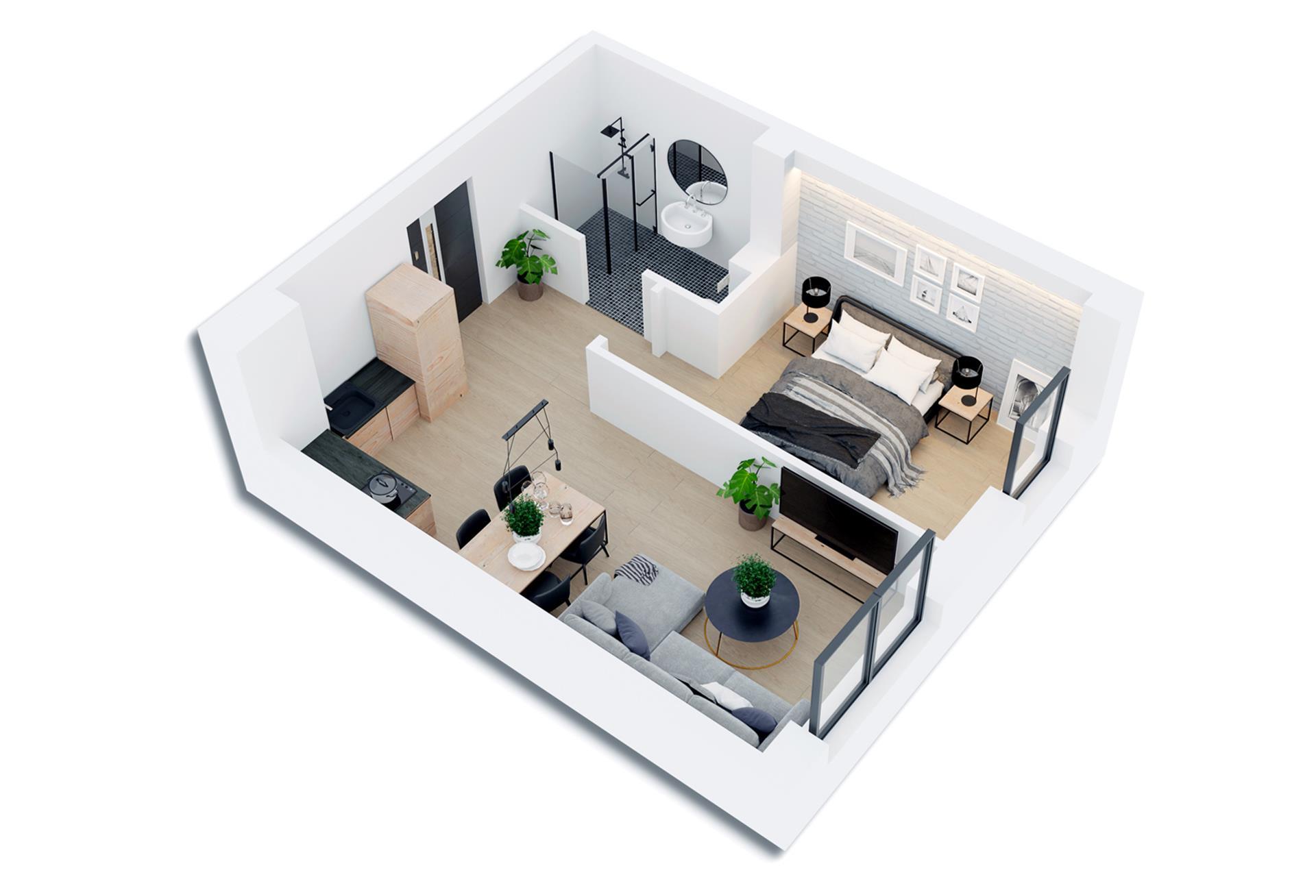 Mieszkanie - Sarbinowo  (5)