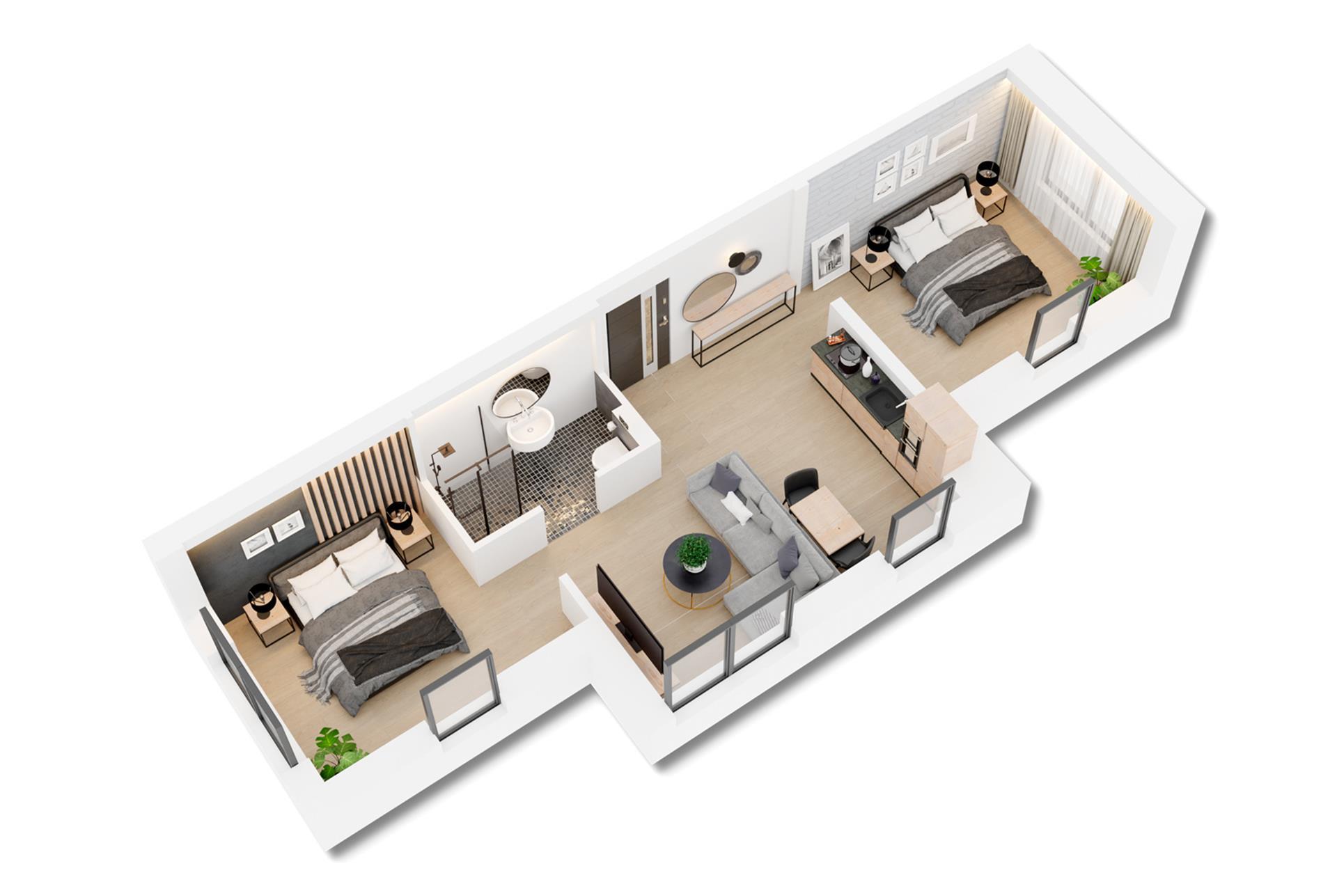 Mieszkanie - Sarbinowo  (7)