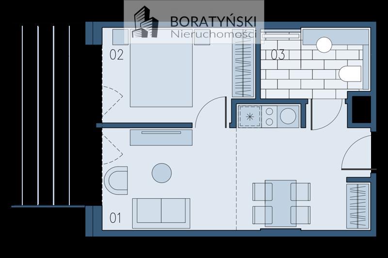 Apartament w wysokim standardzie, balkon, baseny (8)