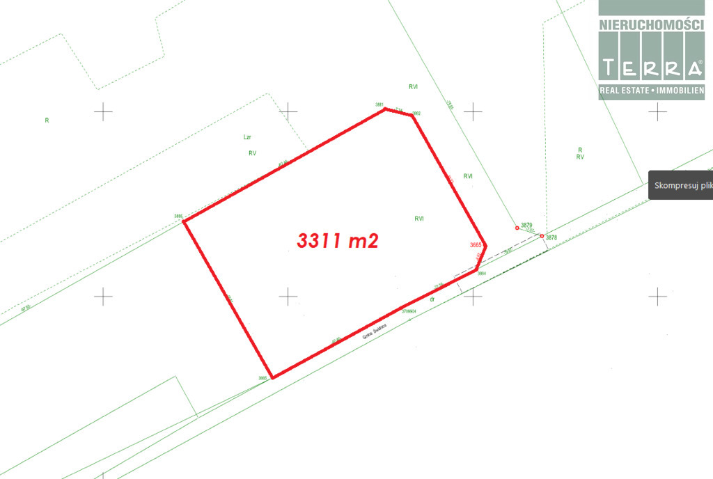 Działka rolna w Słonem. (3)