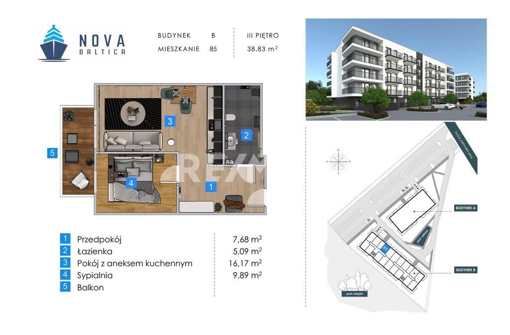 Niska cena, 2 pokoje, B85 (2)