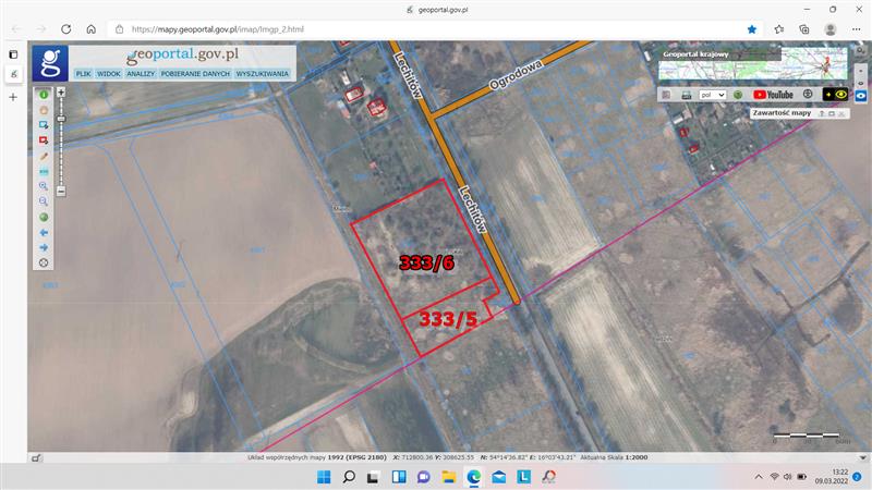 Mielno wjazd – działka pod usługi i parking (14)