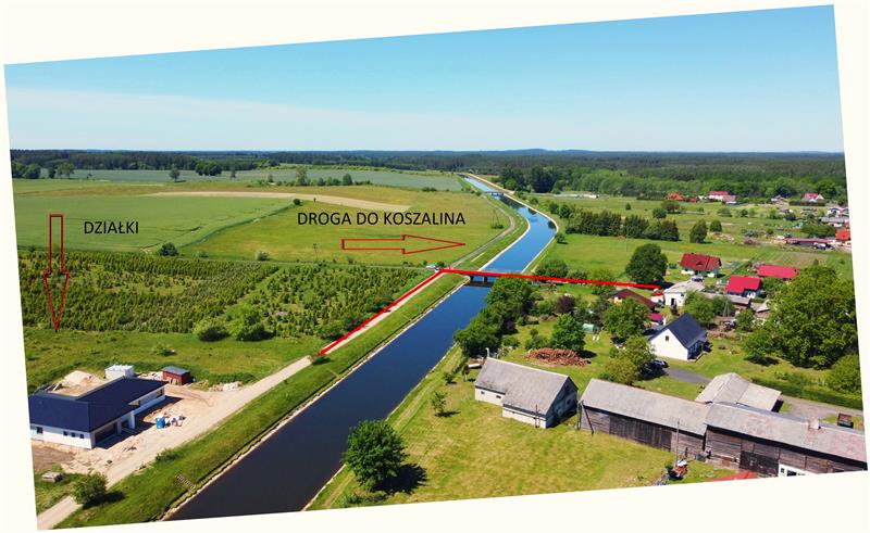 Działki budowlane nad kanałem Rosnowo – dobra cena (6)