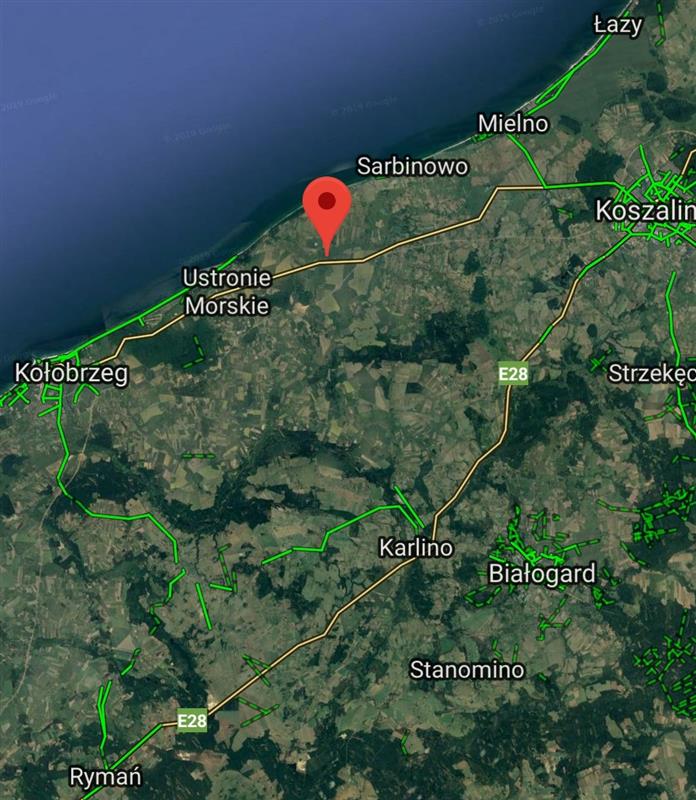 Tymień działki inwestycyjne,budowlane 5km od morza (1)