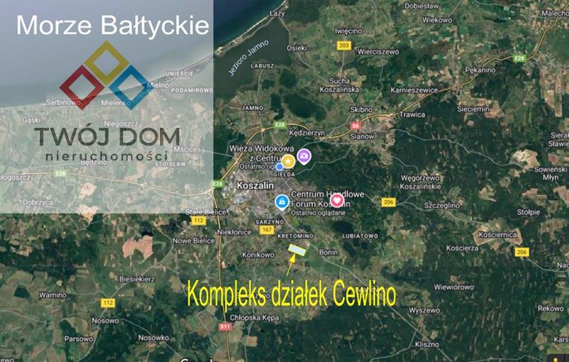 Działka z WZ na wzniesieniu Cewlino pod Koszalinem (3)