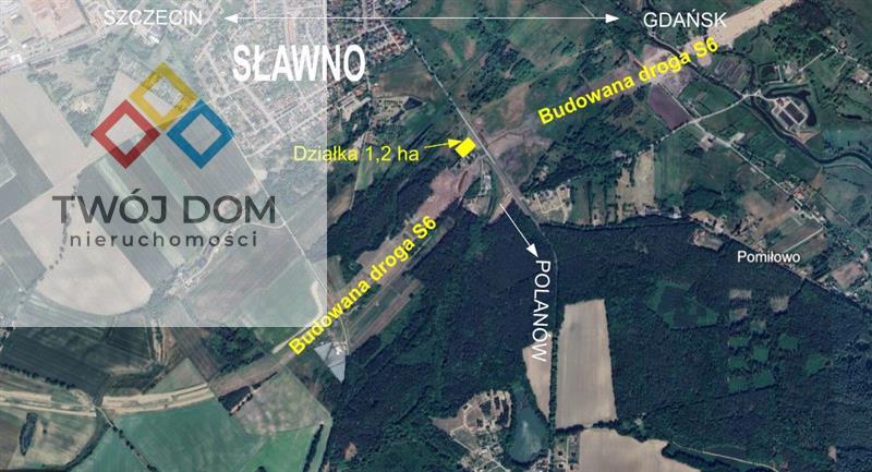 Działka inwestycyjna 1 ha - węzeł Sławno na S6 (4)