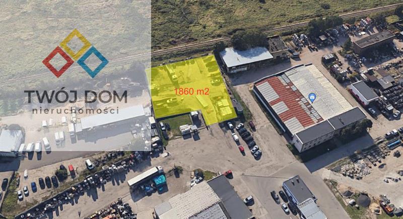 Działka 1860 m2 na wynajem. Koszalin (1)