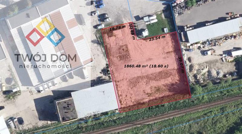 Działka 1860 m2 na wynajem. Koszalin (2)