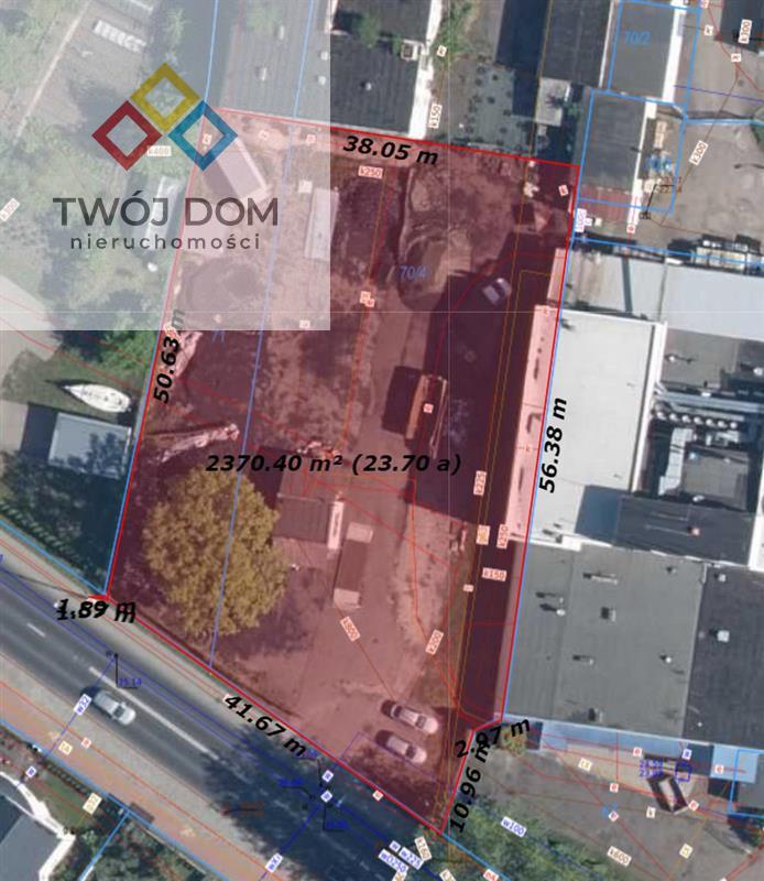 Działka przemysłowa 2300 m2. Białogard (1)