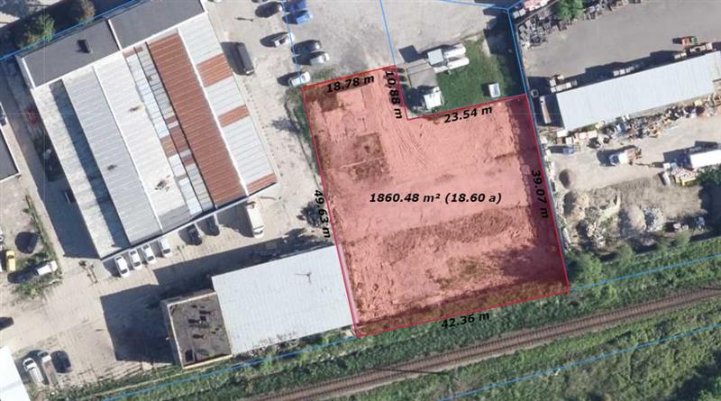 Działka 1860 m2 na wynajem. Koszalin (2)