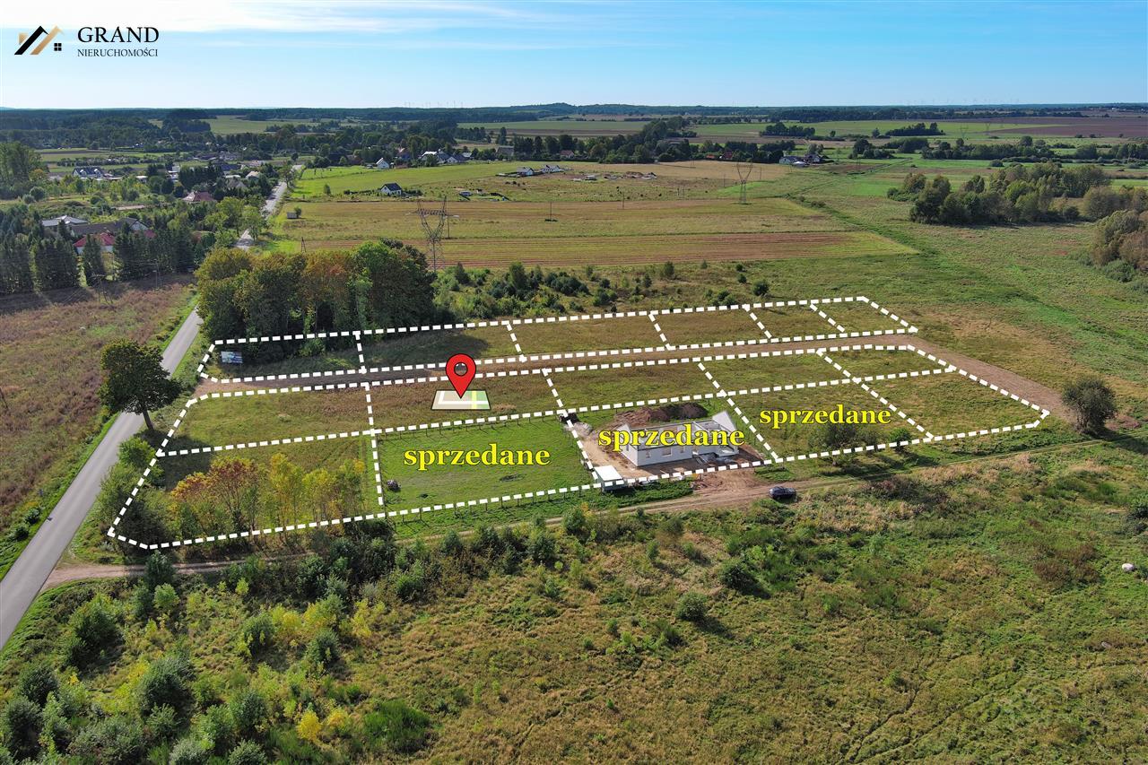 Działka pod budownictwo jednorodzinne- Cewlino. (1)