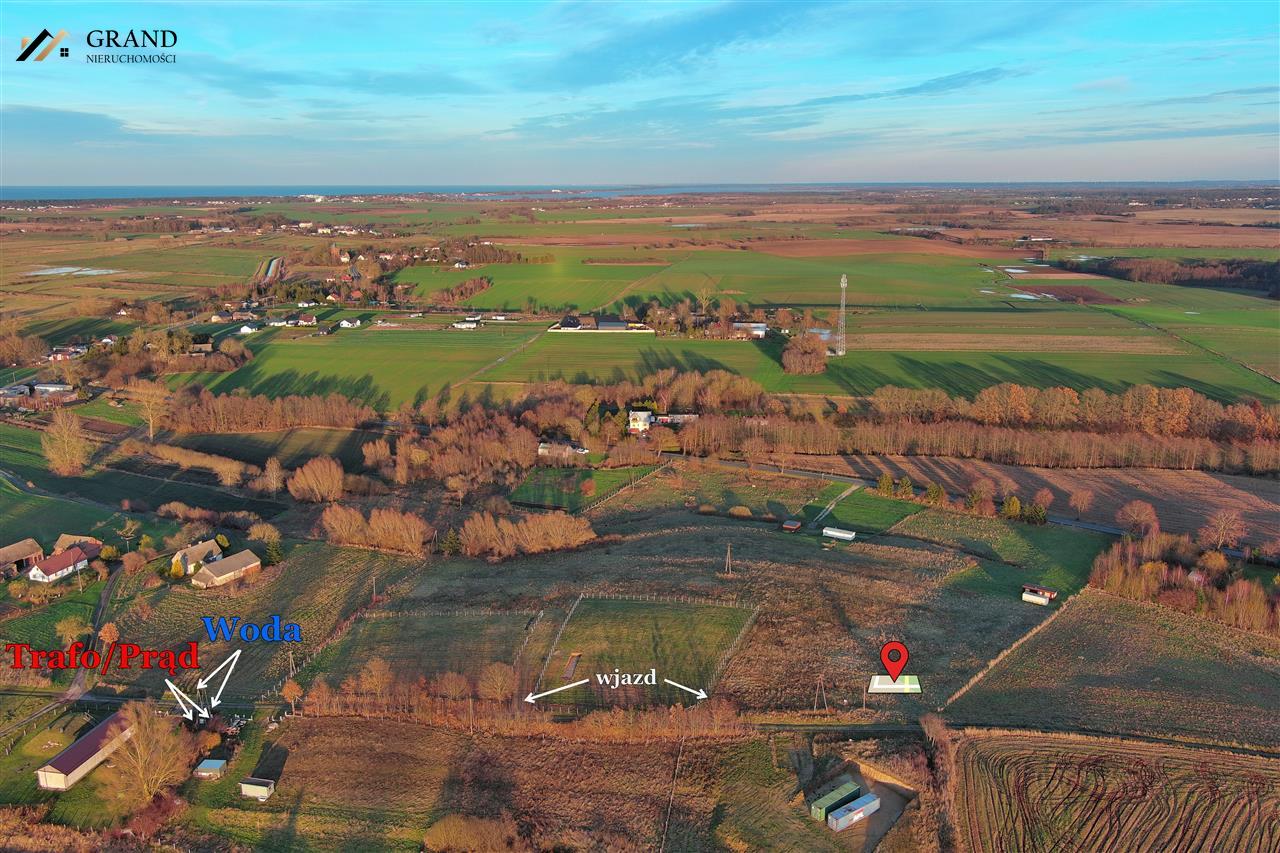 Działka budowlana z wydanymi warunkami gm. Będzino (2)