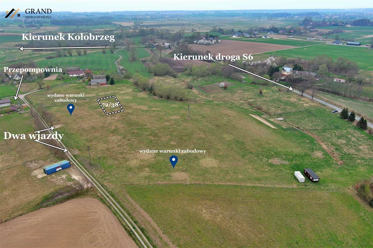 Działka budowlana z warunkami gm. Będzino blisko m (8)