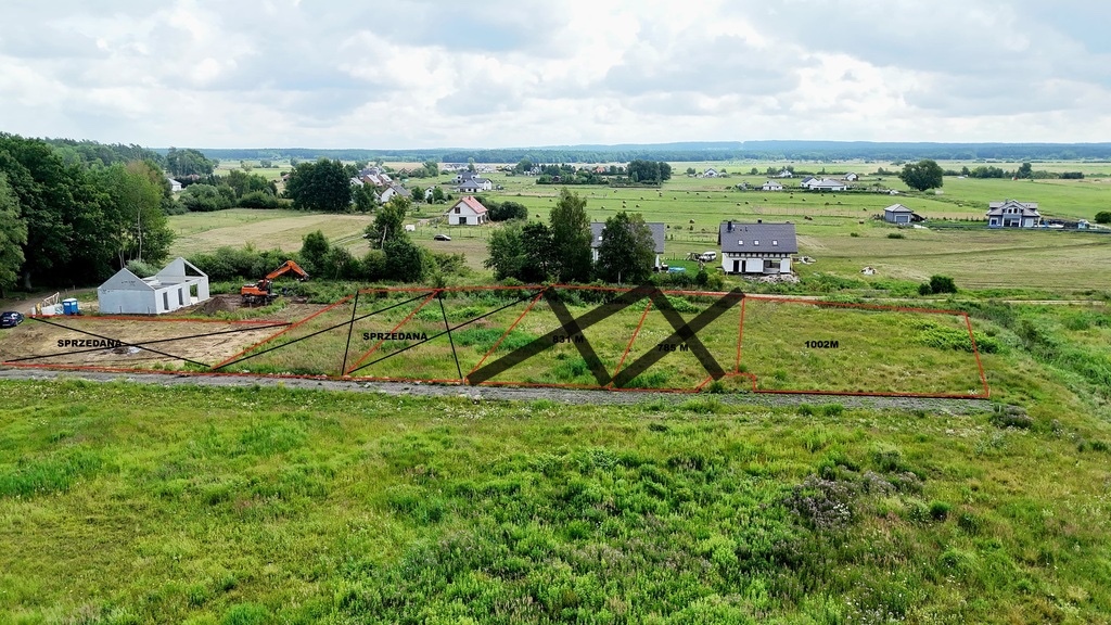 kompleks działek w Dobrej 250 zł/1m2 z WZ (2)