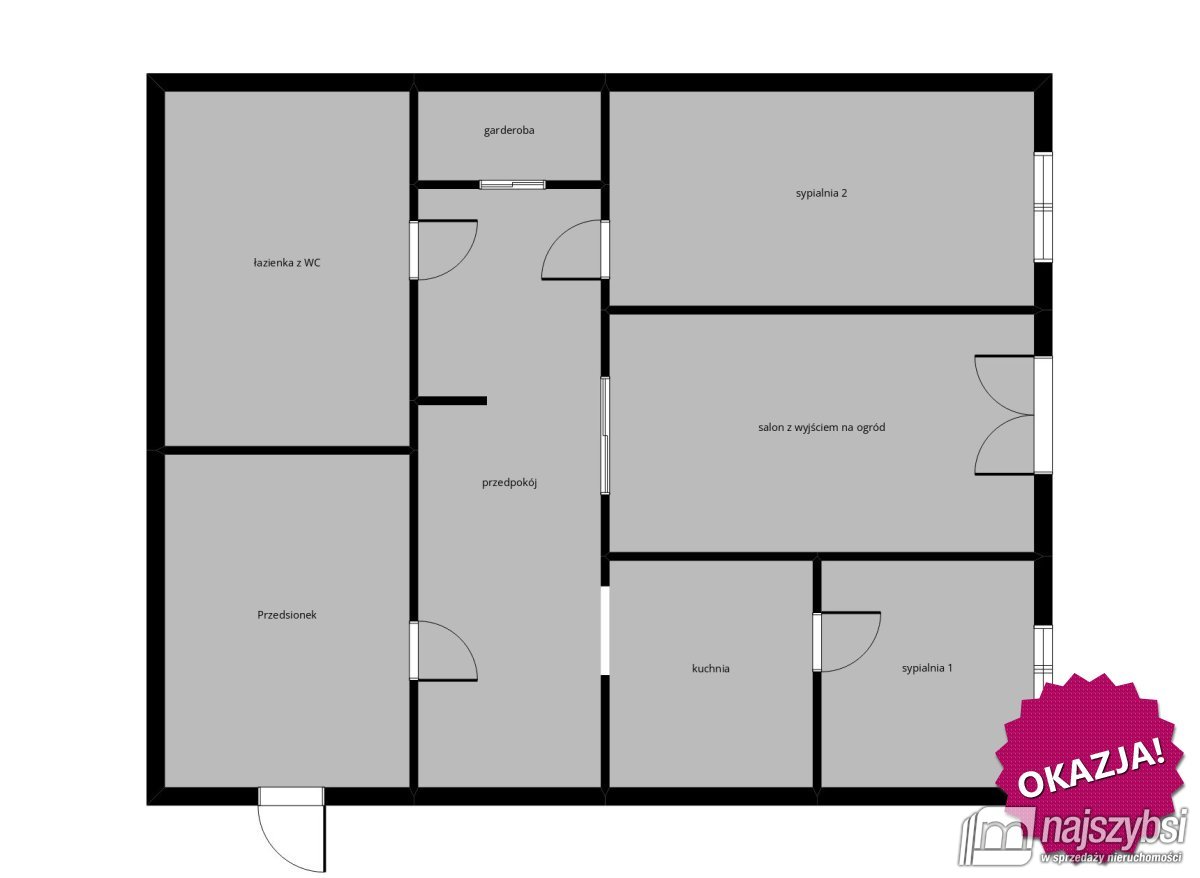 Świnoujście - mieszkanie 3 pokojowe okazja! (15)