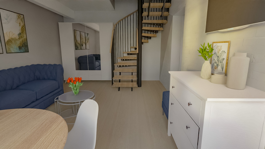 Duża kawalerka lub 3 pokoje . Lubiszyn (20)