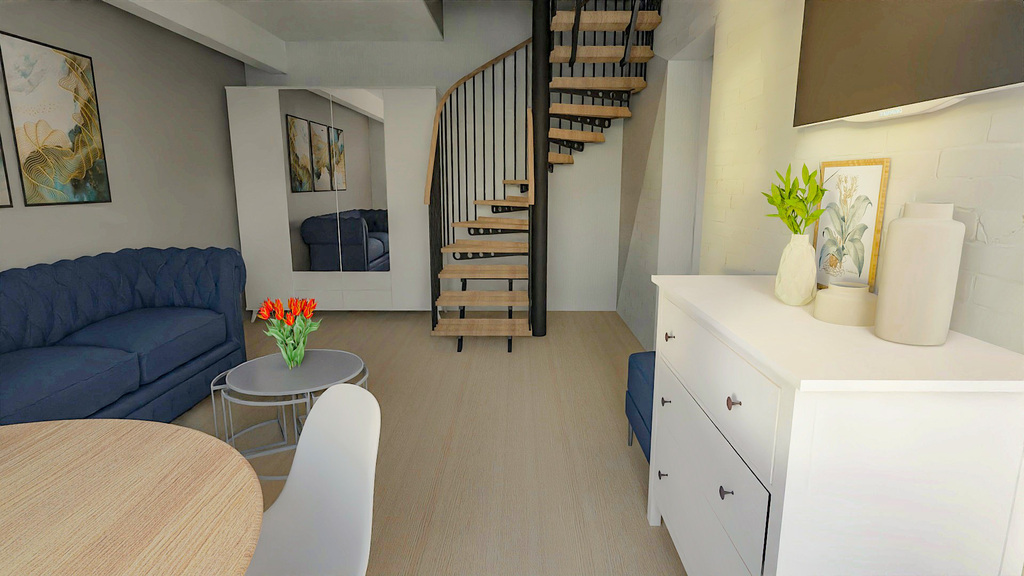 Duża kawalerka lub 3 pokoje . Lubiszyn (22)