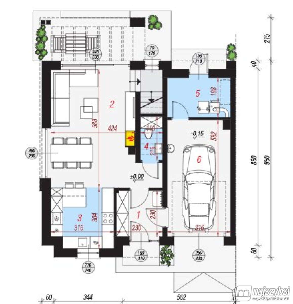 Kamień Pomorski - bliźniak 10min od morza (2)