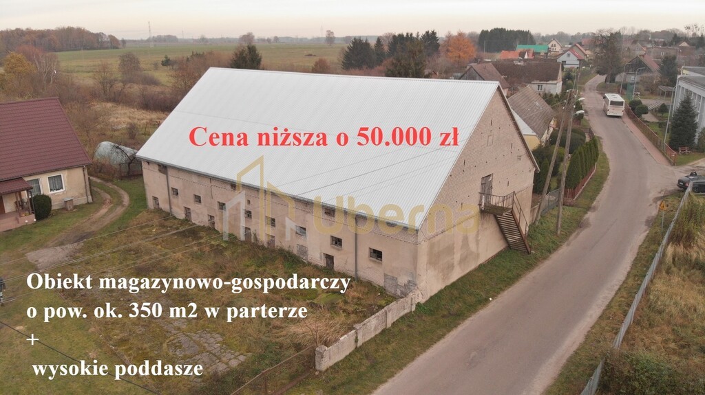 Obiekt magazynowo-gospodarczy  o pow. ok. 350 m2 (1)