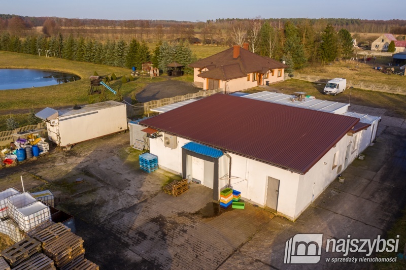 Przybiernów okolica-OBIEKT MIESZKALNO-PRODUKCYJNY. (1)