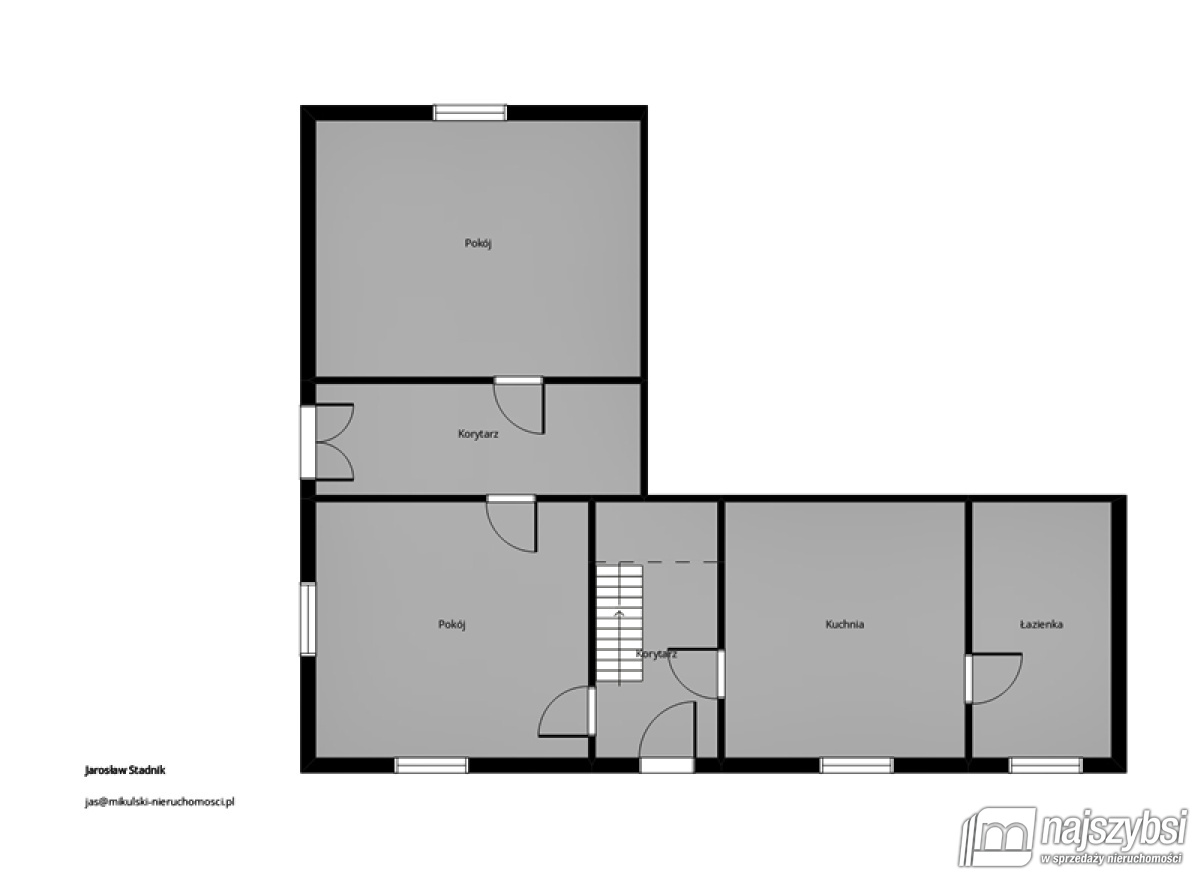 Węgorzyno okolica- poniemiecki dom na wsi (15)