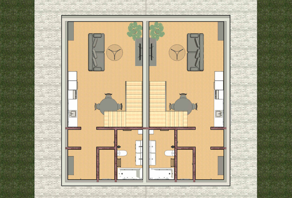 Bliźniak w malowniczej okolicy w miejscowości Darż (11)