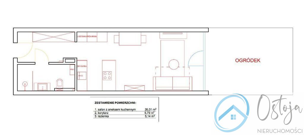 Nowe mieszkanie 37 m2 + ogród i miejsce postojowe! (10)