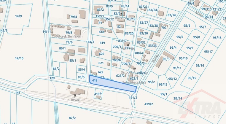 Działka w Rewalu, 700m od morza, (3)