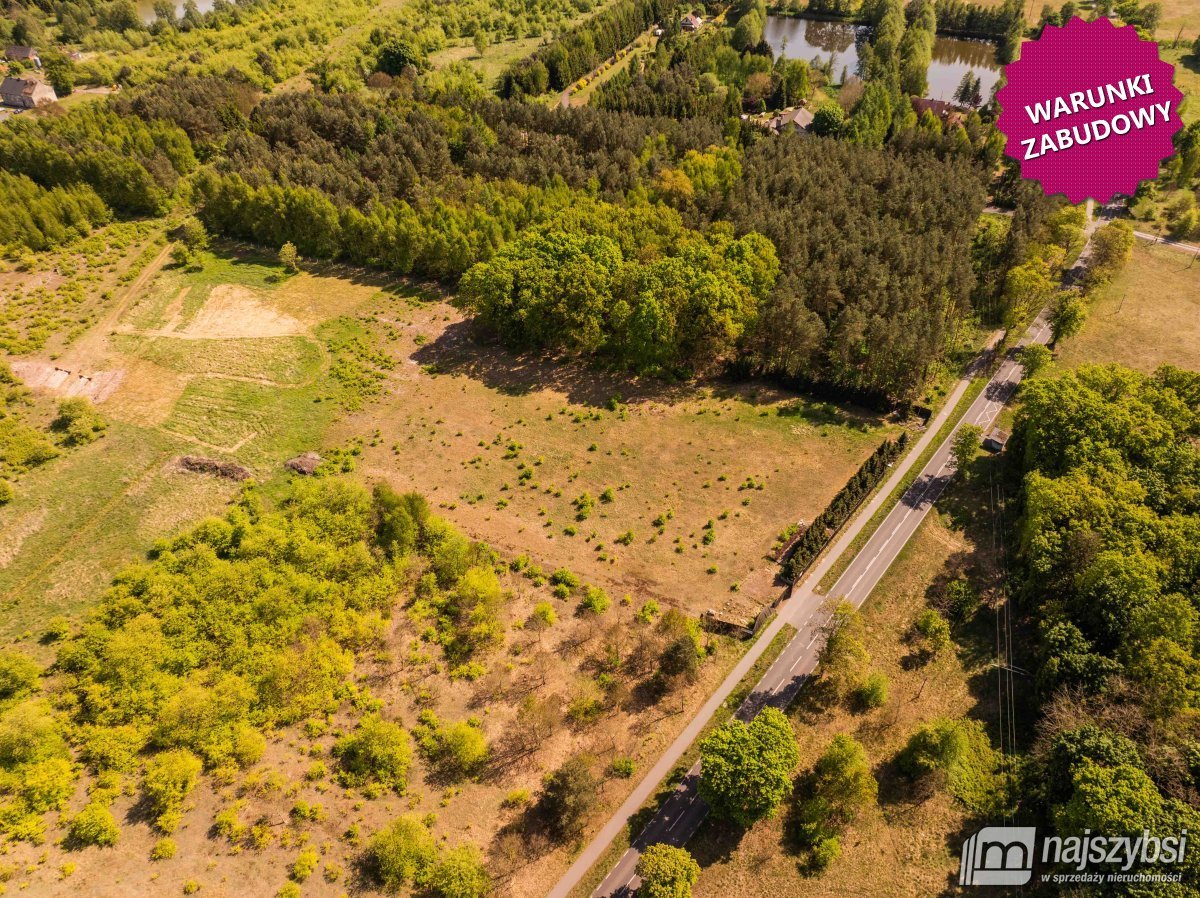 Goleniów- działka 0,8422 ha z WZ i kawałkiem lasu (1)