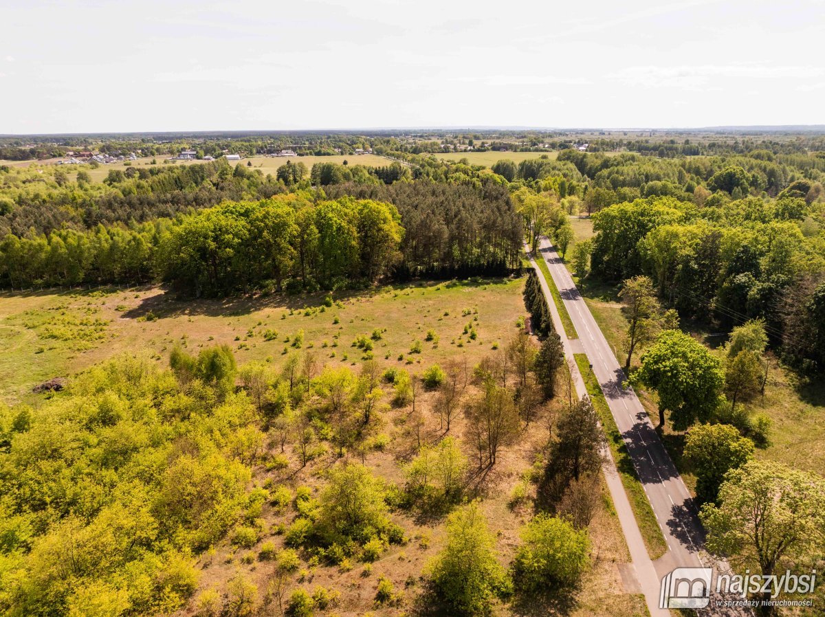 Goleniów- działka 0,8422 ha z WZ i kawałkiem lasu (22)