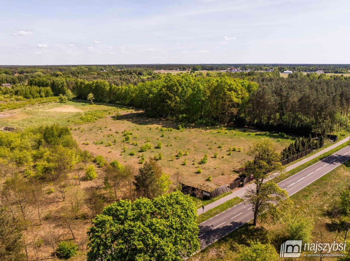Goleniów- działka 0,8422 ha z WZ i kawałkiem lasu (3)