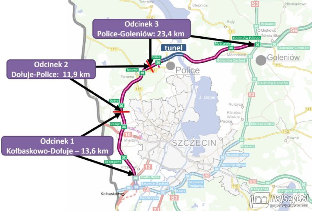 Goleniów- działka 0,8422 ha z WZ i kawałkiem lasu (7)