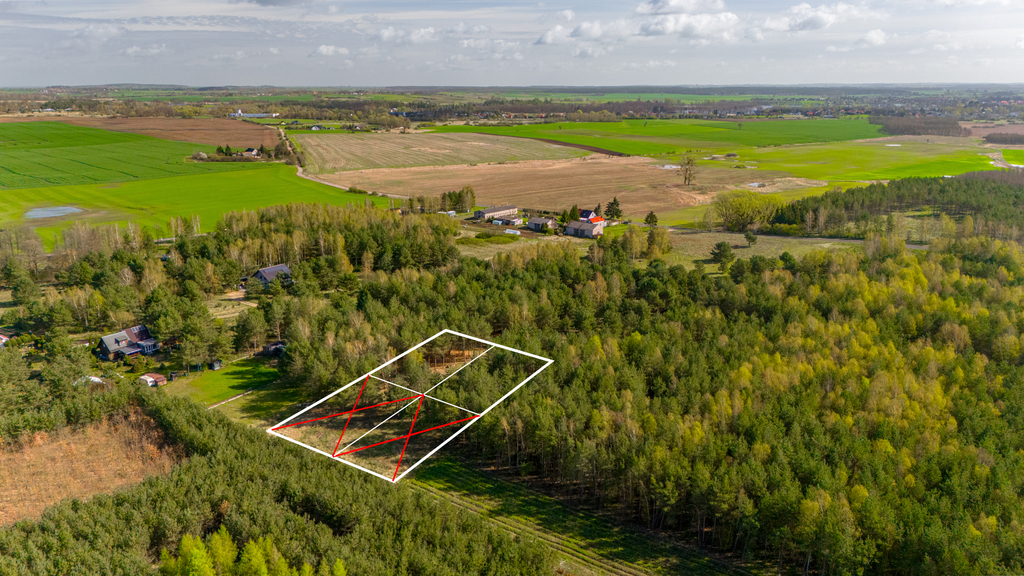 Działki nad jeziorem z WZ i mediami! 921 m2 i 920 m2 (2)