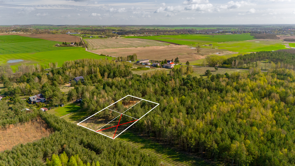 Działki nad jeziorem Chłop - 986m2, 921m2, 920m2 (4)