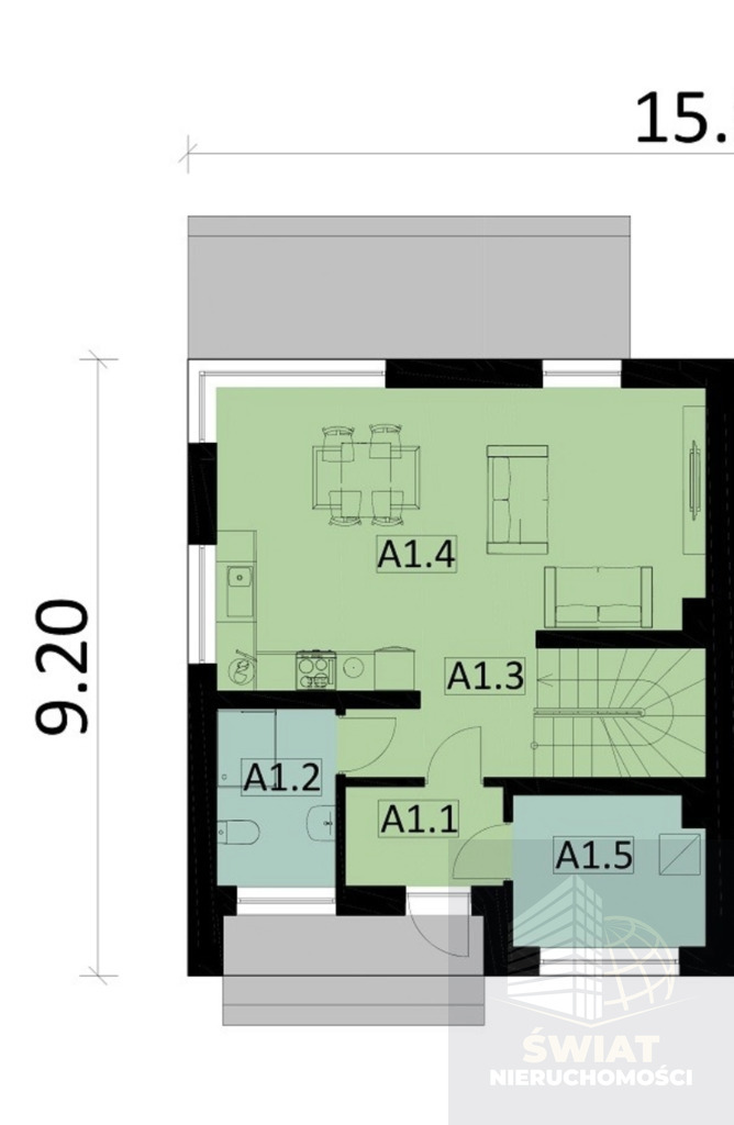 Bliźniaczy, 99 m2, Stargard  (5)