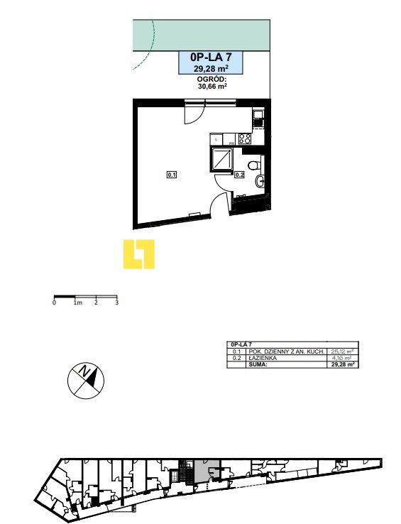 Apartament 1pokój z ogródkiem (4)