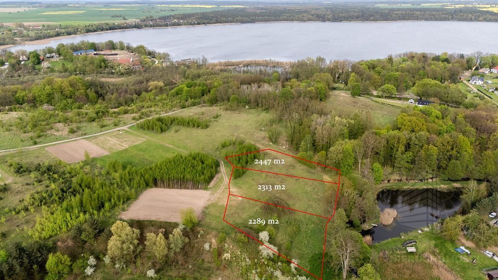 Działka rekreacyjna nad jeziorem 0,24ha MPZP (2)
