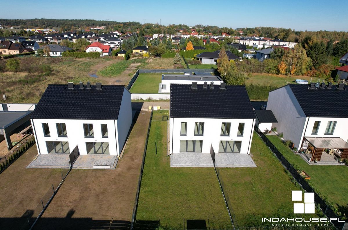 Nowy dom, bliźniak stan deweloperski. Nowe Bielice (3)