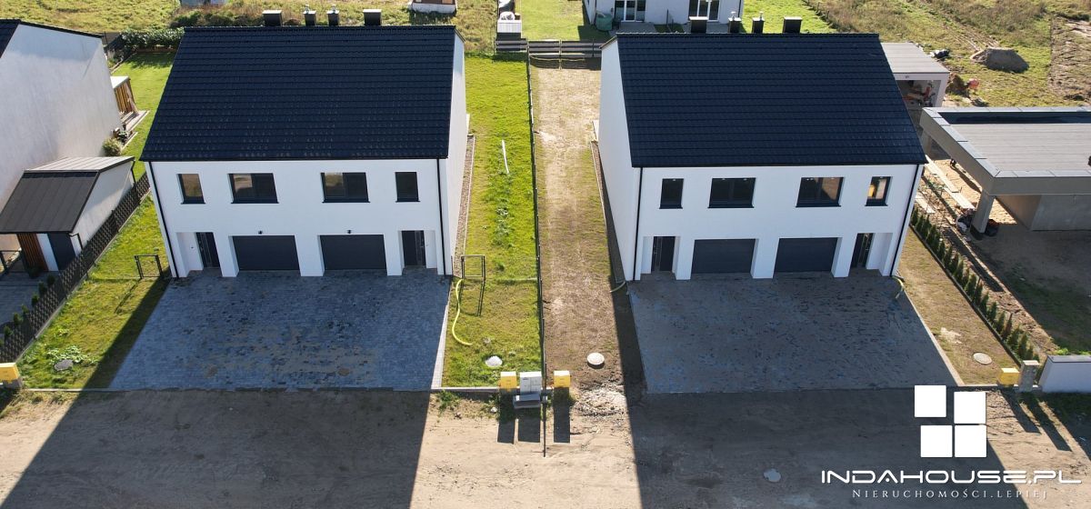 Nowy dom, bliźniak stan deweloperski. Nowe Bielice (14)