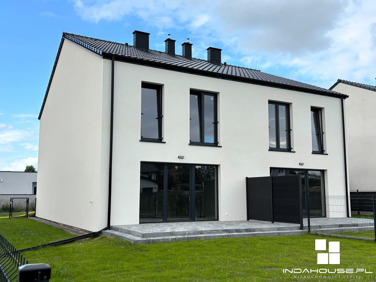 Nowy dom, bliźniak stan deweloperski. Nowe Bielice (4)