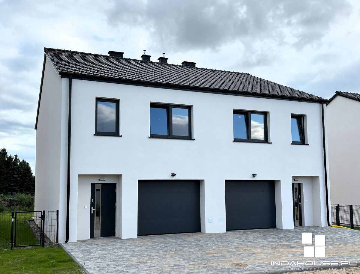 Nowy dom, bliźniak stan deweloperski. Nowe Bielice (5)