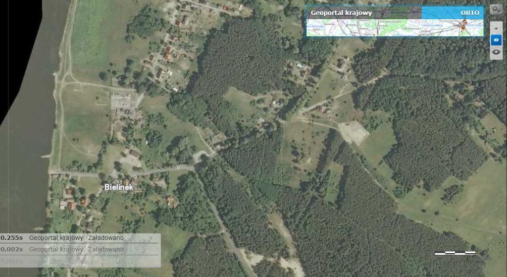 DZIAŁKA W M. BIELINEK, GM. CEDYNIA. (3)