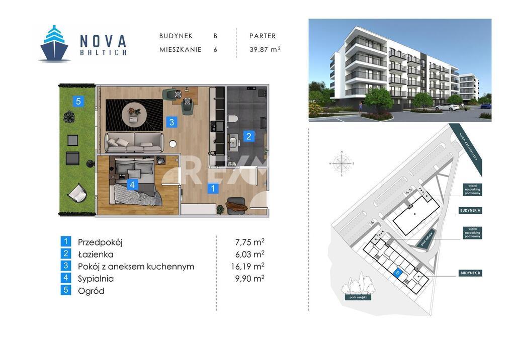 Mieszkanie słoneczne z ogródkiem, 2 pokoje (3)