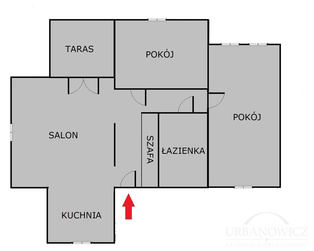 3-pok. mieszkanie z loggią i ogrodem w Darłowie. (14)