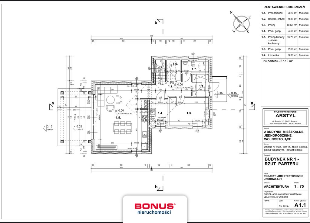 Działki z pozwoleniem na budowę , 150m od jeziora (10)