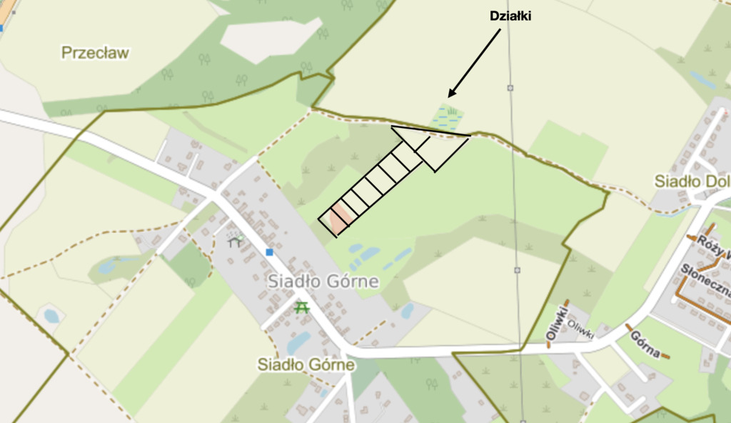 Duża działka rolna o pow. 3,16 ha Siadło Górne (3)