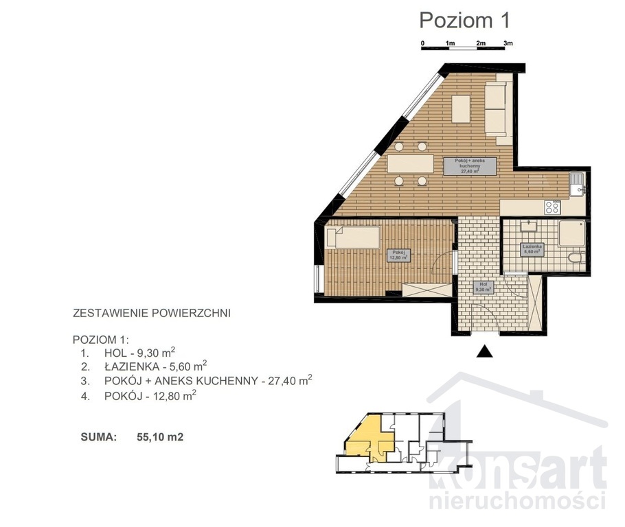 Lokal biurowy w nowym budynku w Dąbiu (10)