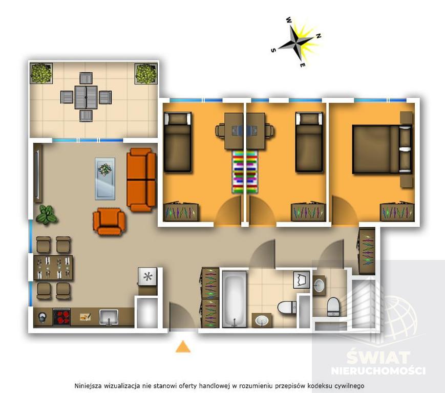 NOWE BUDOWNICTWO 4 pokoje + loggia (3)