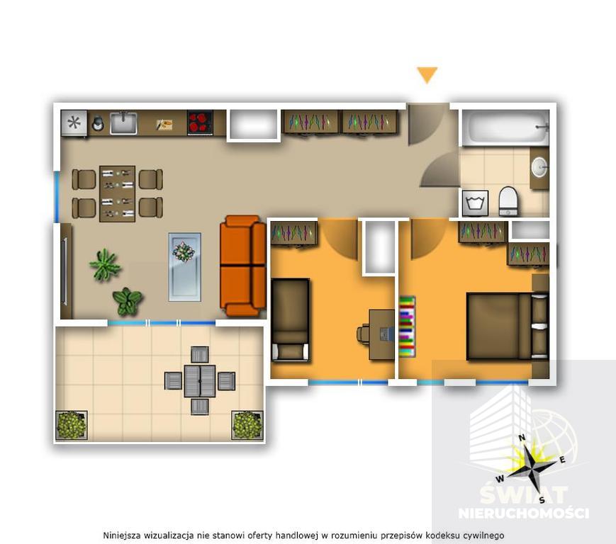 Mieszkanie, 3 pok., 49 m2, Szczecin Żelechowa (2)